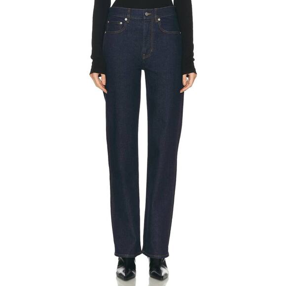 Proenza Schouler Ryman Dark Rinse Jeans in Indigo 30 - Picture 2 of 6